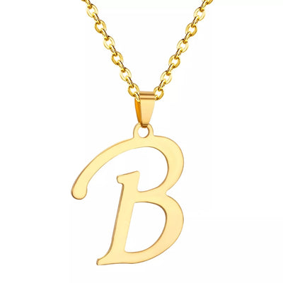 Gepersonaliseerde Initiaal Ketting Met Letters - Cadeaus Voor Haar