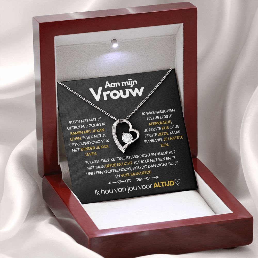 Hart Ketting - Aan Mijn Vrouw - CustomLove.nl