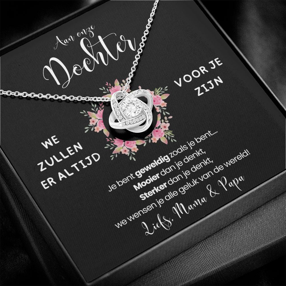 Love Knot - Aan Onze Dochter - Mama & Papa - CustomLove.nl