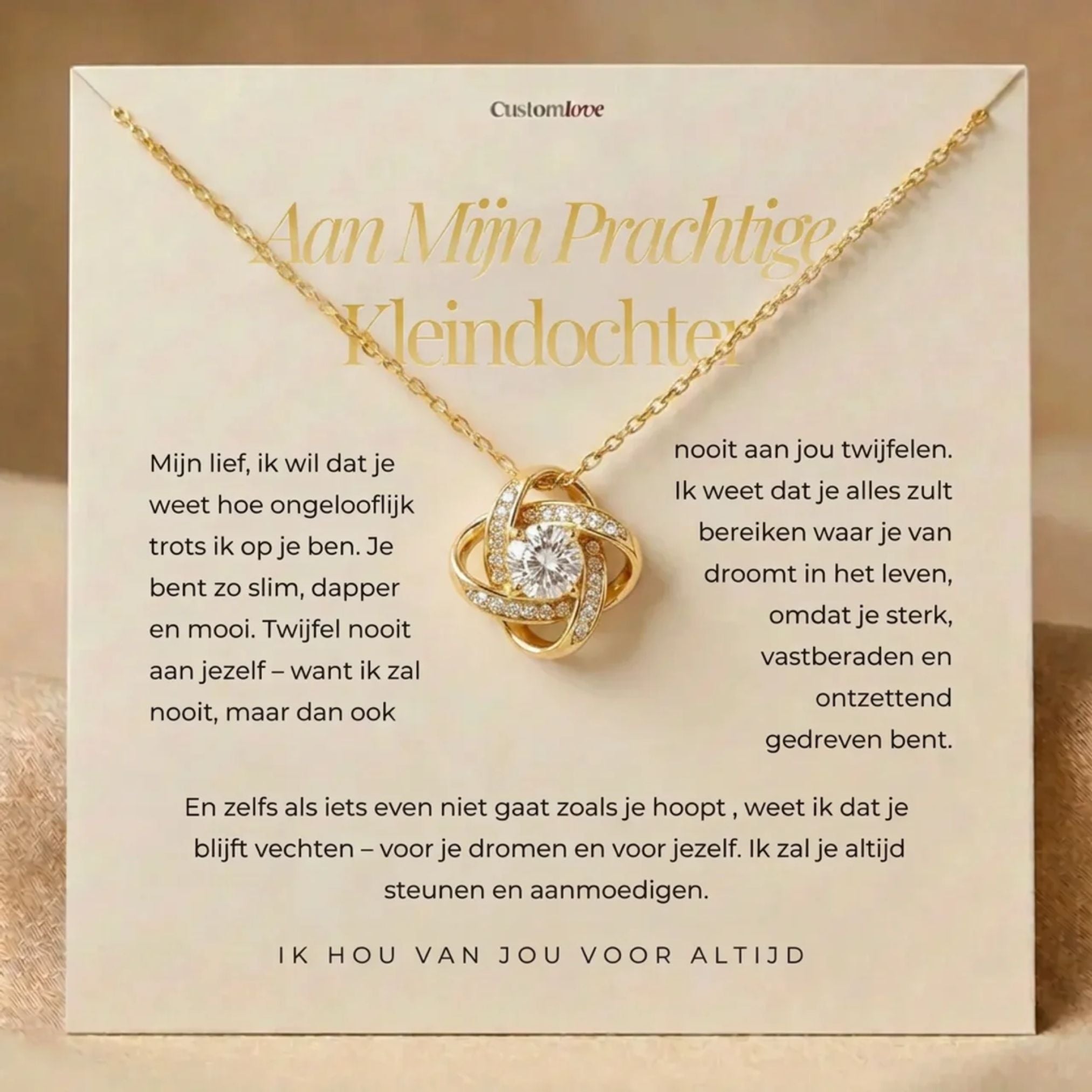 Aan Mijn Prachtige Kleindochter - Blijf Vechten Voor Je Dromen