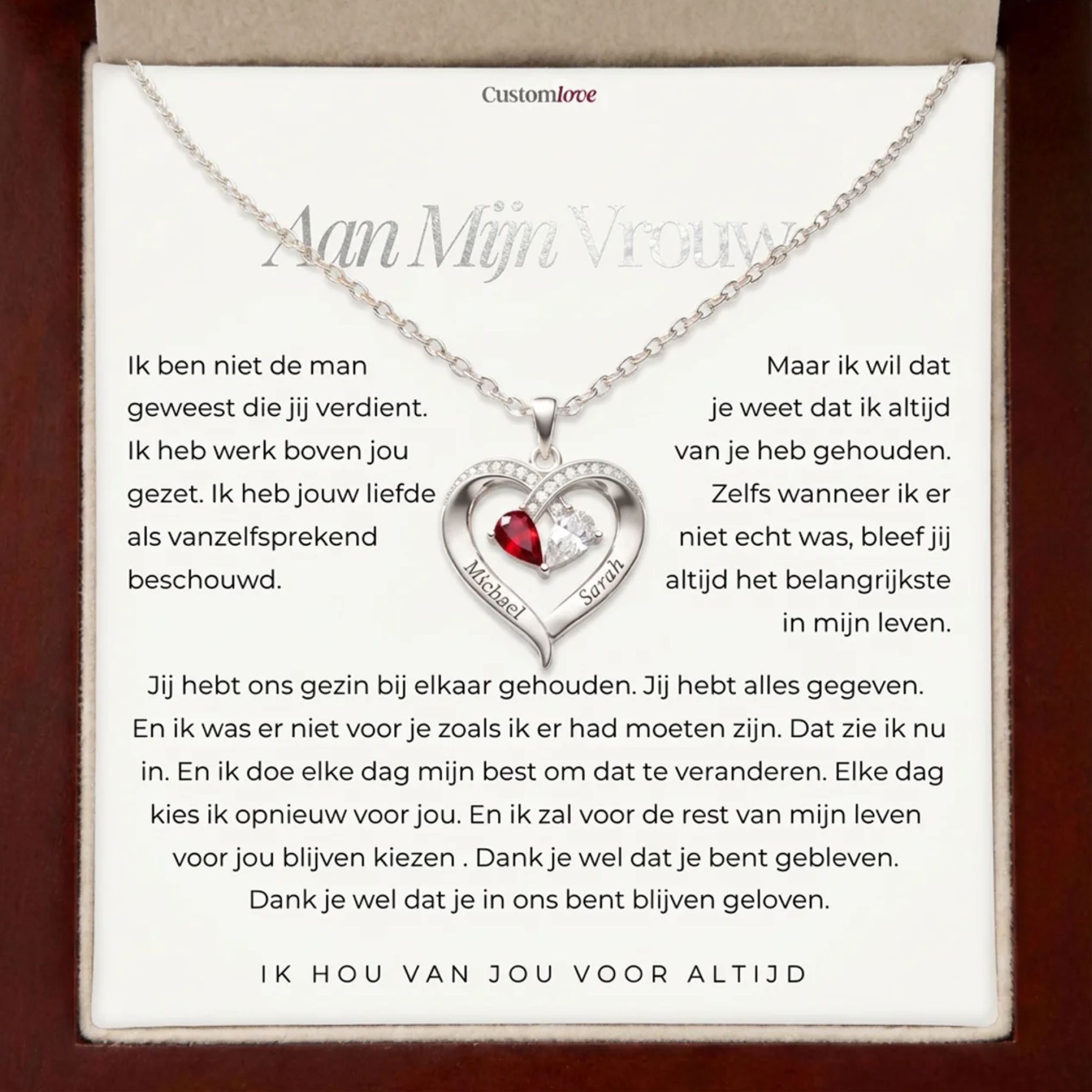 Aan Mijn Vrouw - Bedankt Dat Je In Ons Gelooft