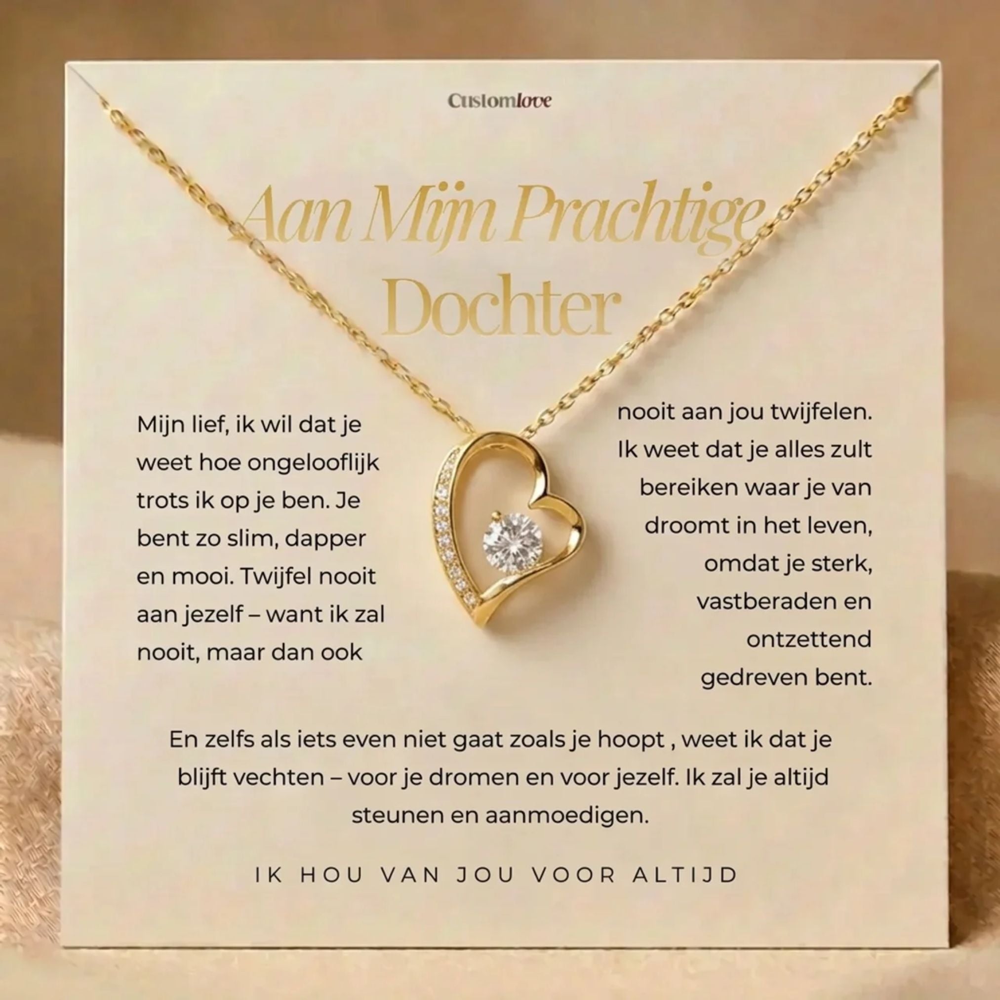 Aan Mijn Prachtige Dochter - Blijf Vechten Voor Je Dromen