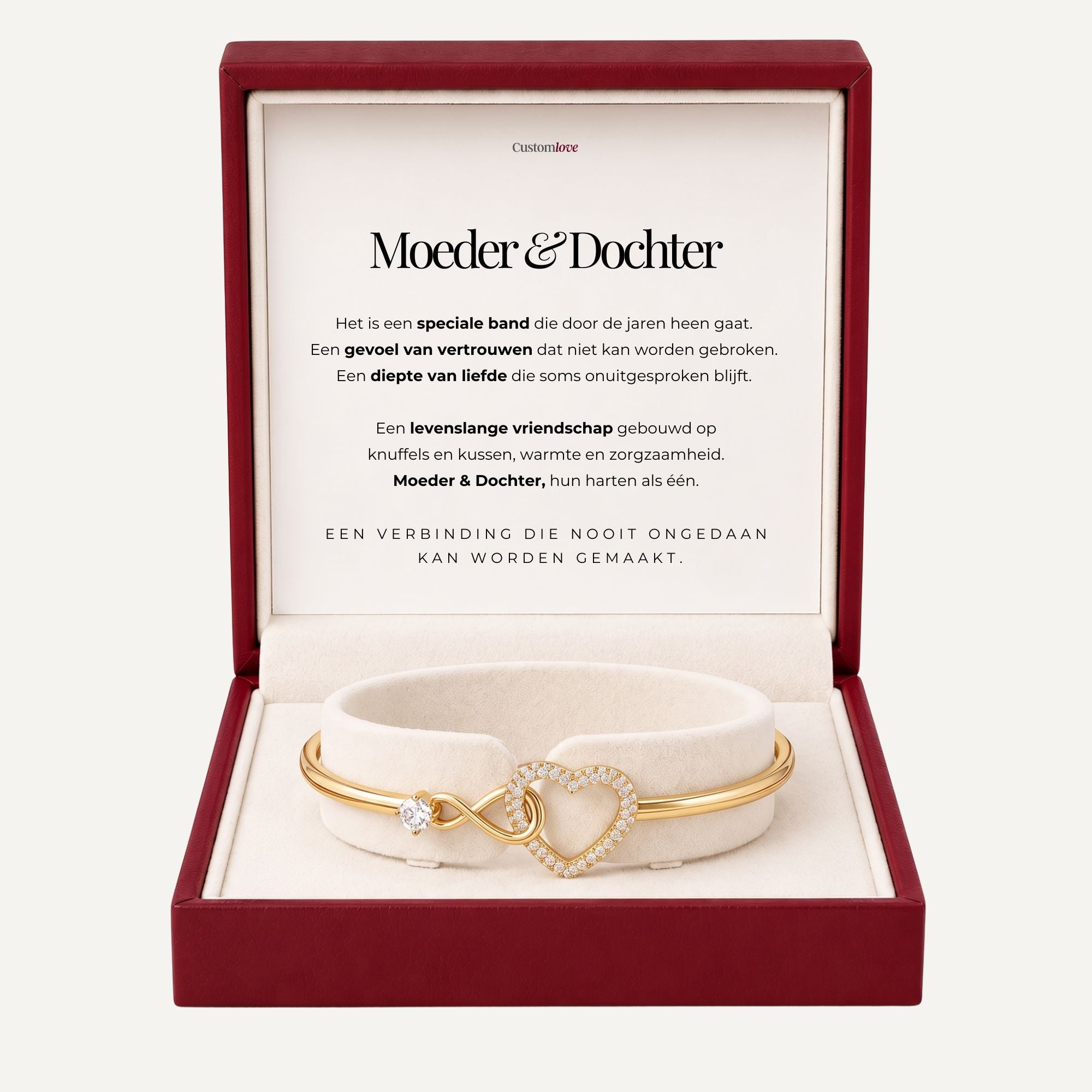 Moeder & Dochter - Voor Altijd Verbonden Armband