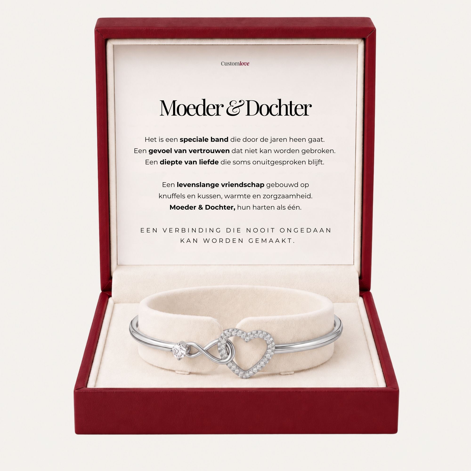 Moeder & Dochter - Voor Altijd Verbonden Armband