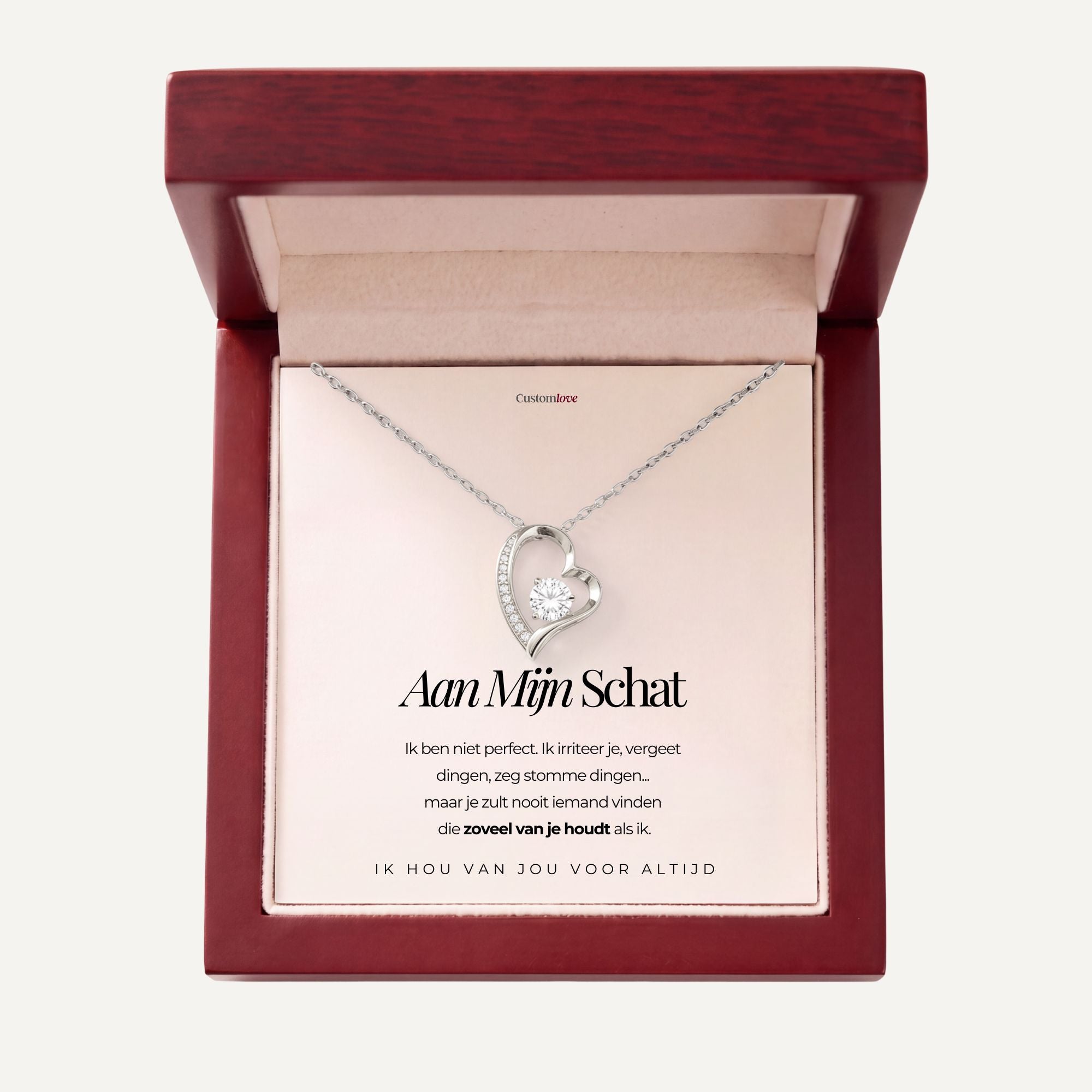Aan Mijn Schat - Forever Love Ketting
