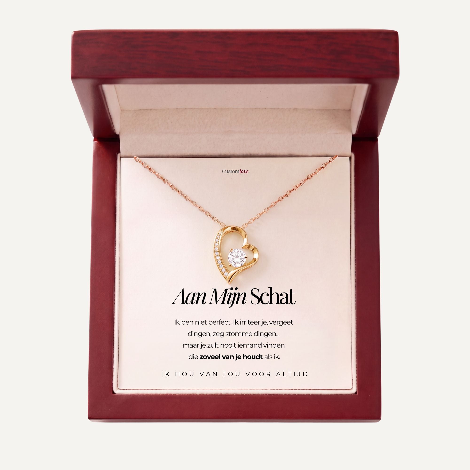 Aan Mijn Schat - Forever Love Ketting