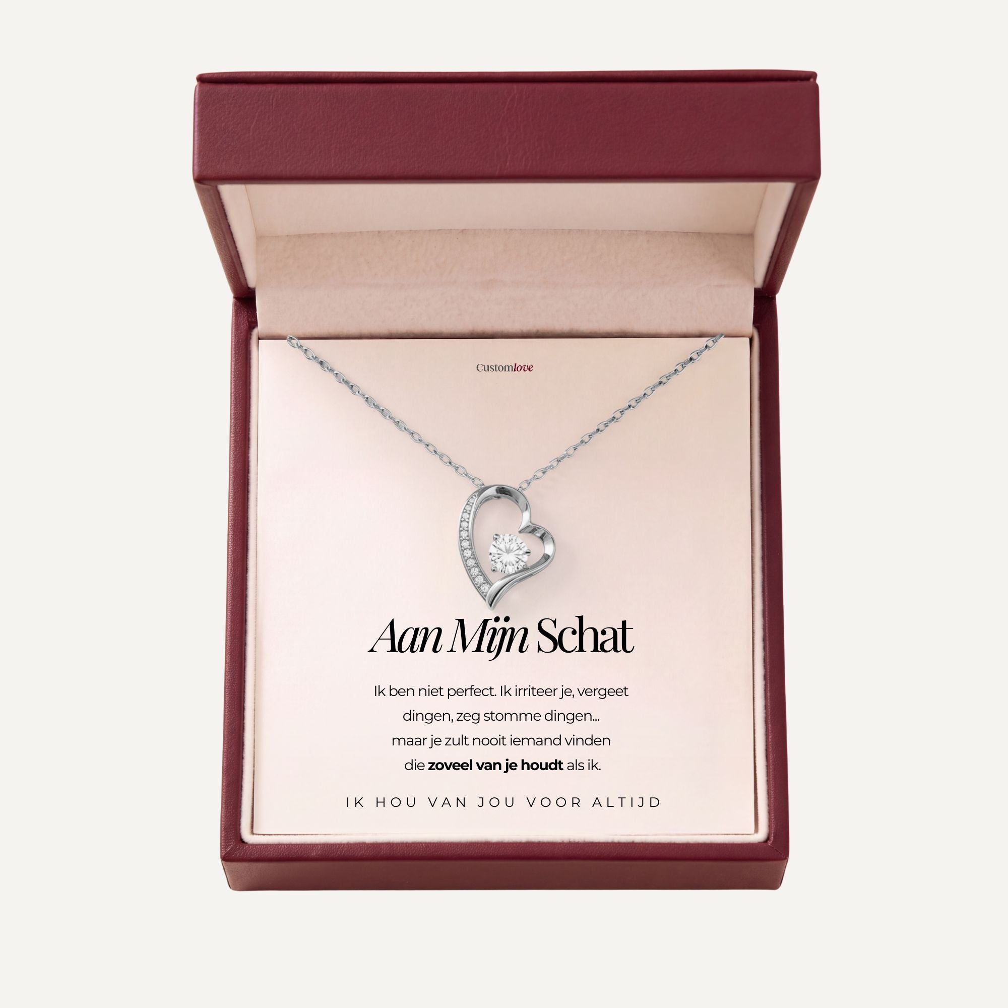 Aan Mijn Schat - Forever Love Ketting