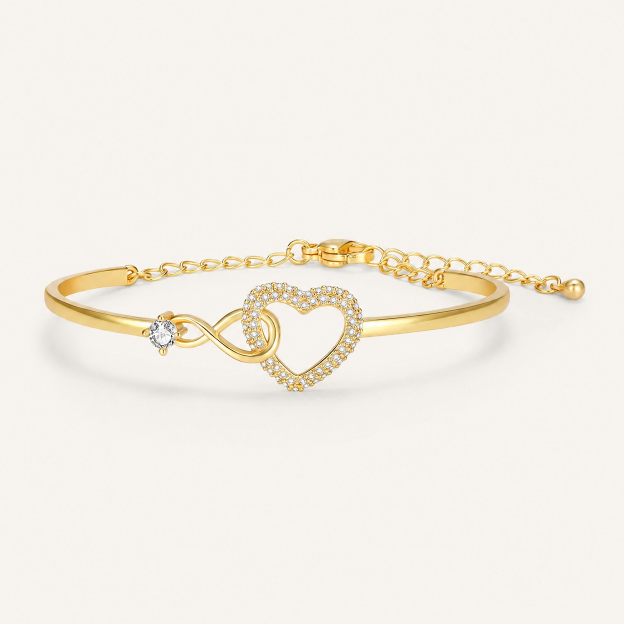 Aan Mijn Dochter - Infinity Heart-Armband