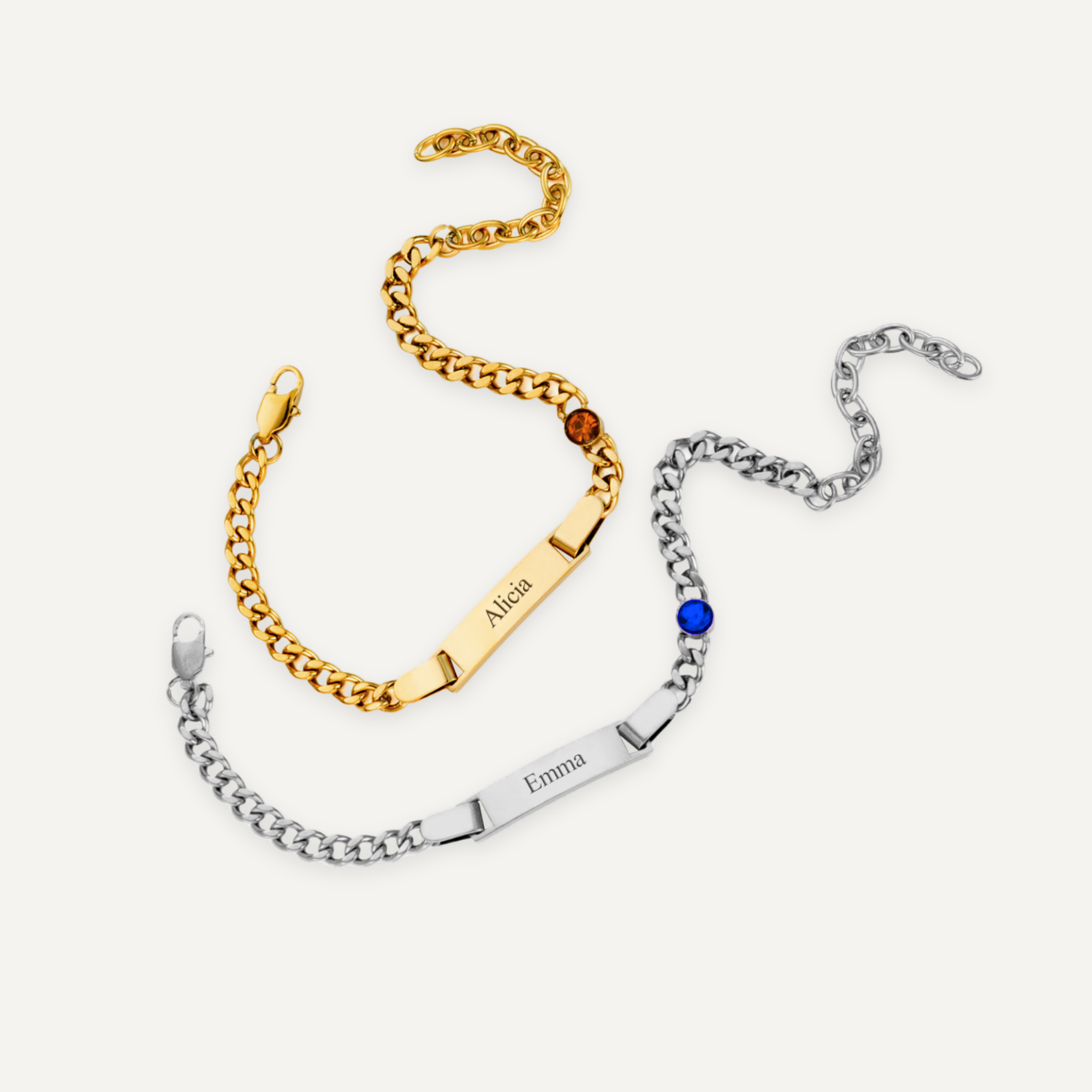 Nieuwe Mama Geboortesteen Armband