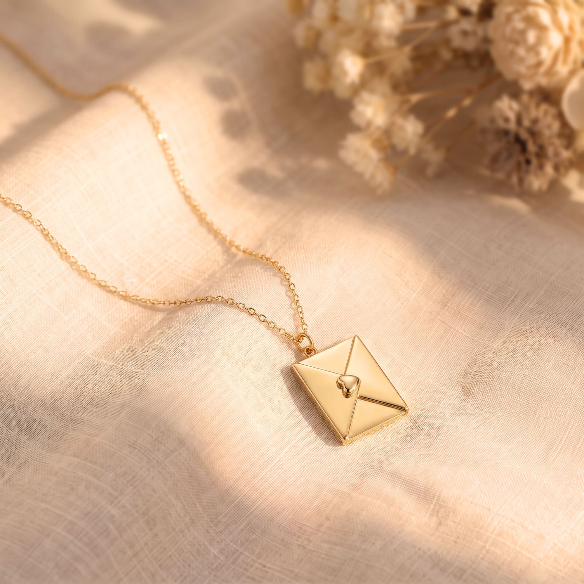 Aan Mijn Schat - Ketting Met Liefdesbrief