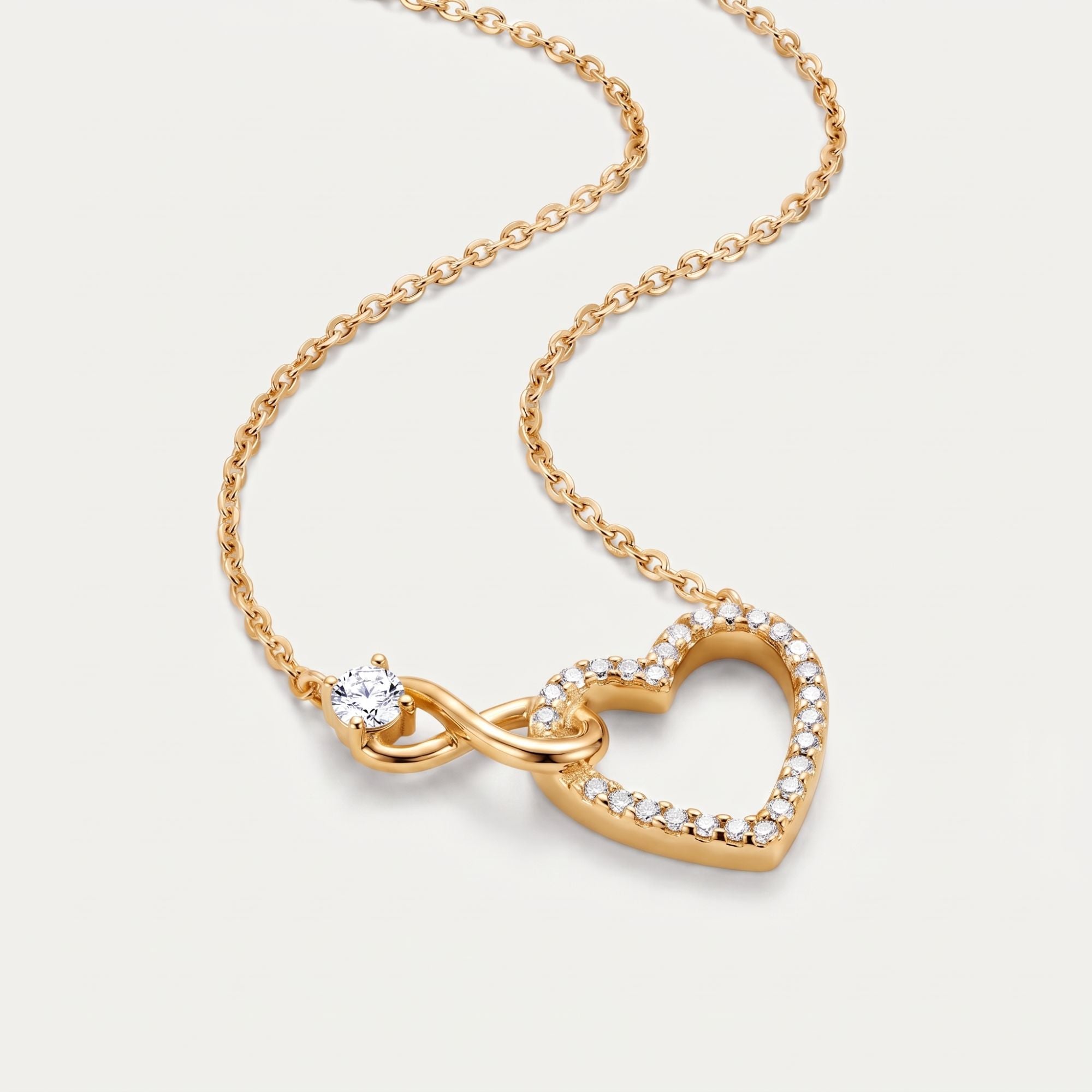 Moeder en Dochter – Infinity Hartjesketting – Een Band Die Nooit Verbreekt