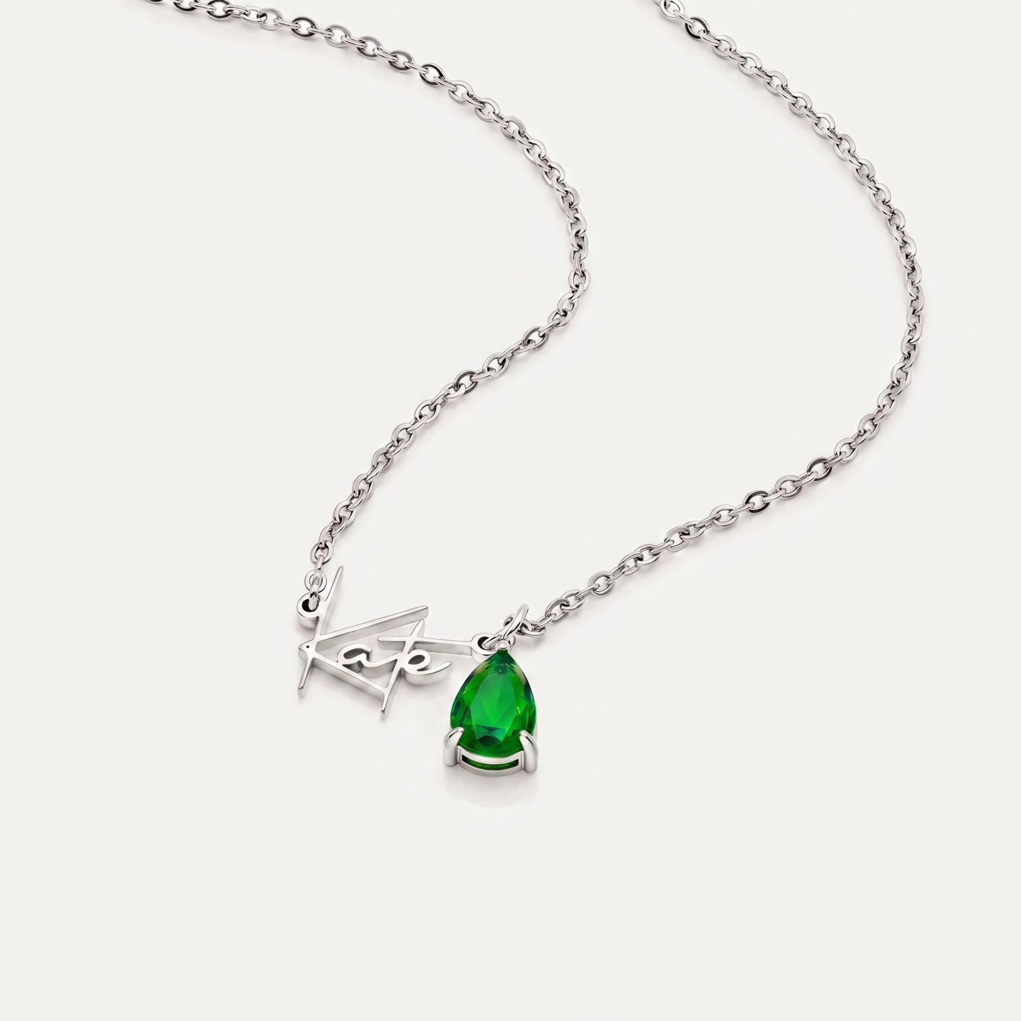 Aan Mijn Dochter – Ik Ben Trots Op Jou – Gepersonaliseerde Ketting Met Geboortesteen
