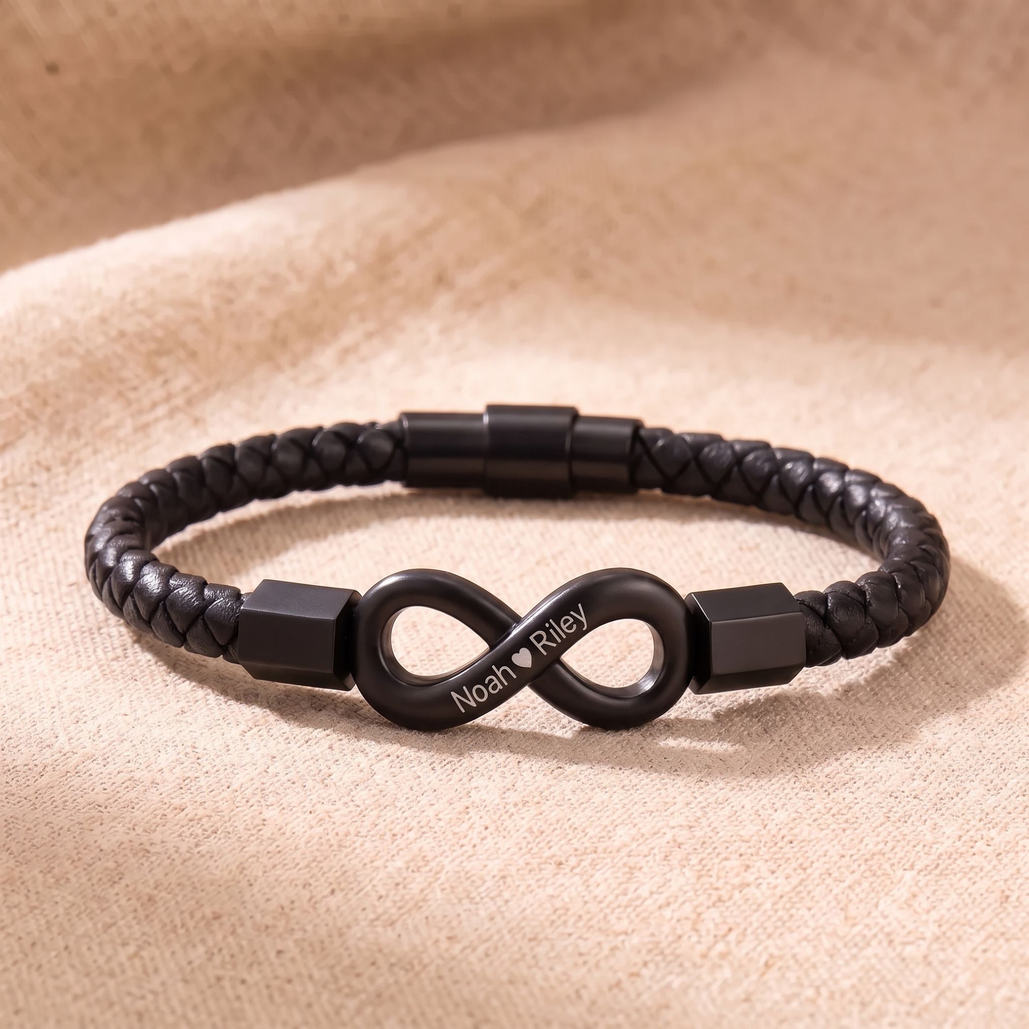 Aan Mijn Man – Ik Zou Elke Keer Opnieuw Voor Jou Kiezen – Gepersonaliseerde Infinity Armband