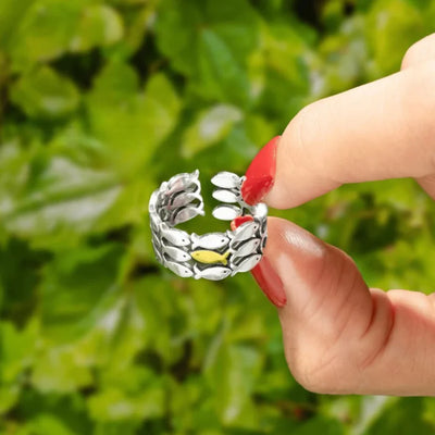 "Zwem Tegen De Stroom In" Ring