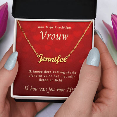 Aan Mijn Vrouw - Naam Ketting