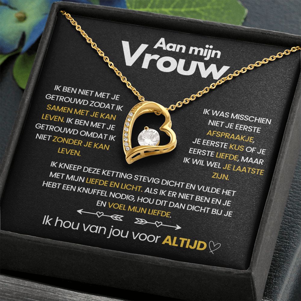 Hart Ketting - Aan Mijn Vrouw - CustomLove.nl