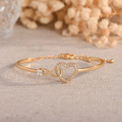 Grootmoeder & Kleindochter - Infinity Hart Armband