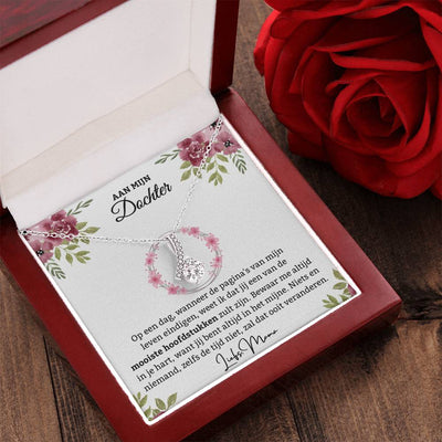 Aan Onze Dochter - Houd me in je hart - Alluring Schoonheid Ketting - CustomLove.nl
