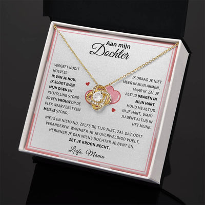 Aan Mijn Dochter - Houd me altijd in je hart - Liefs Mama - CustomLove.nl