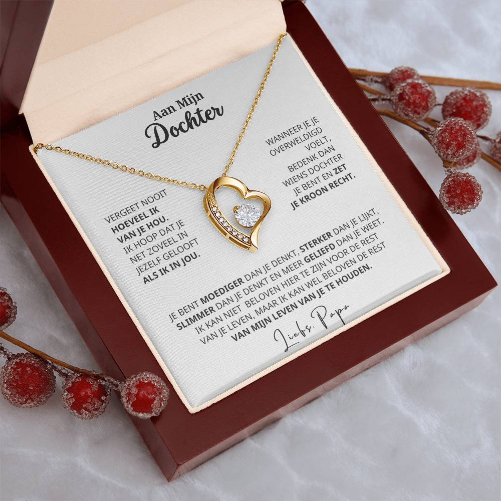 Aan Mijn Dochter - Ik hou voor eeuwig van je - Liefs Papa - CustomLove.nl