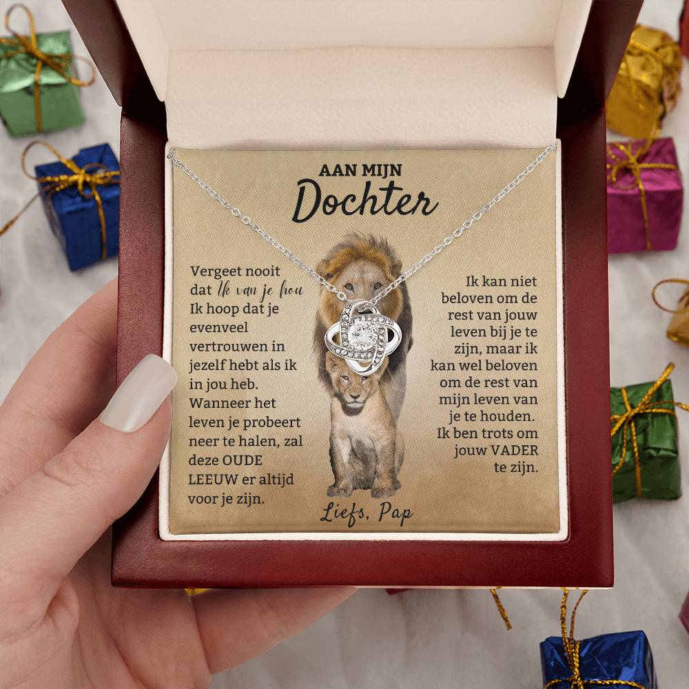 Aan Mijn Dochter - Trots op jou - Love Knot - CustomLove.nl