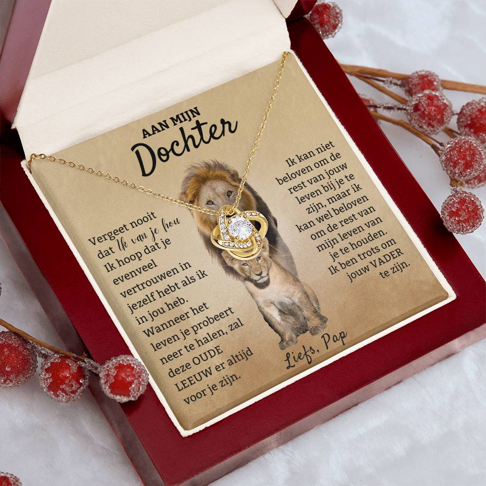 Aan Mijn Dochter - Trots op jou - Love Knot - CustomLove.nl