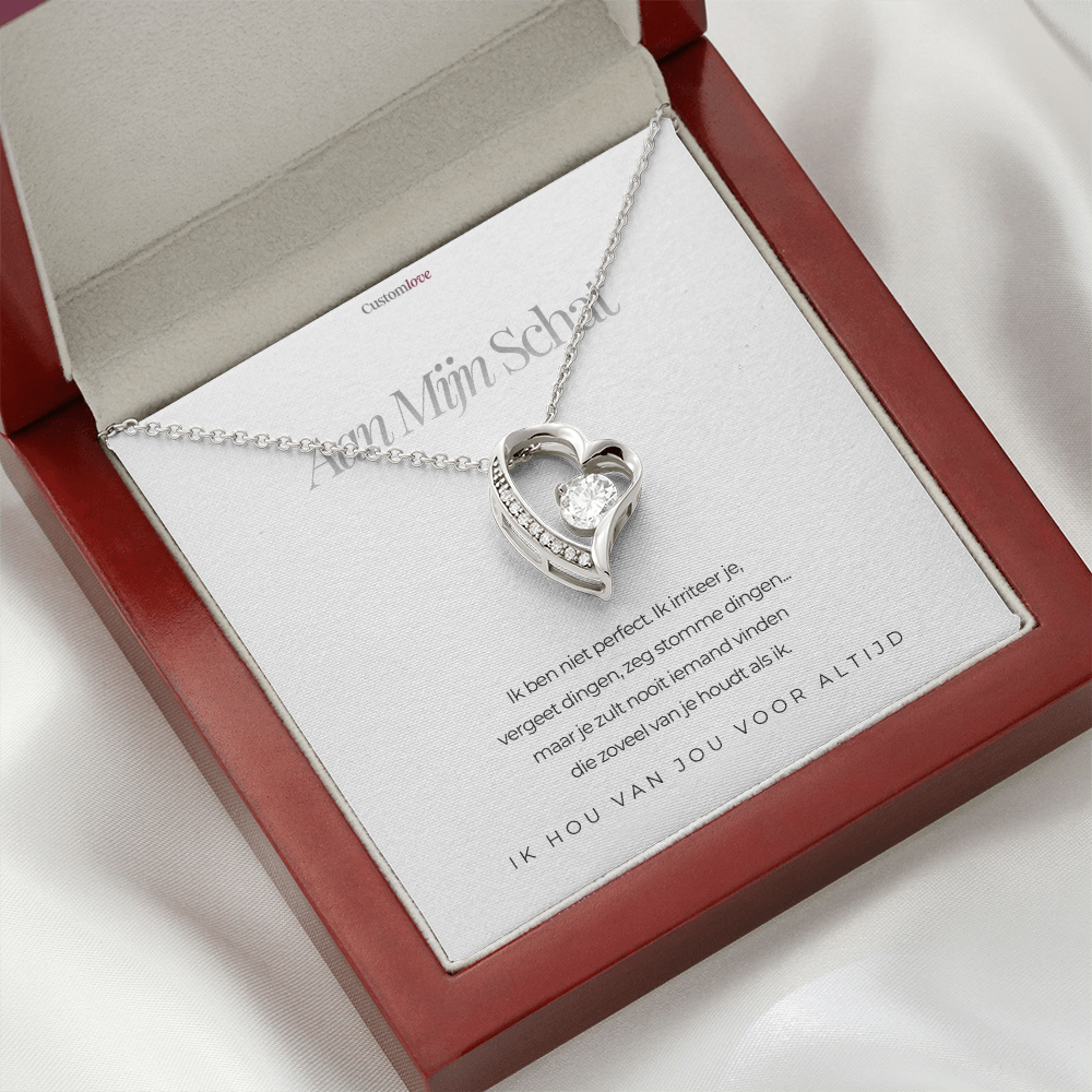 Aan Mijn Schat - Forever Love Ketting