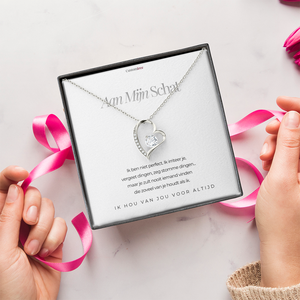 Aan Mijn Schat - Forever Love Ketting