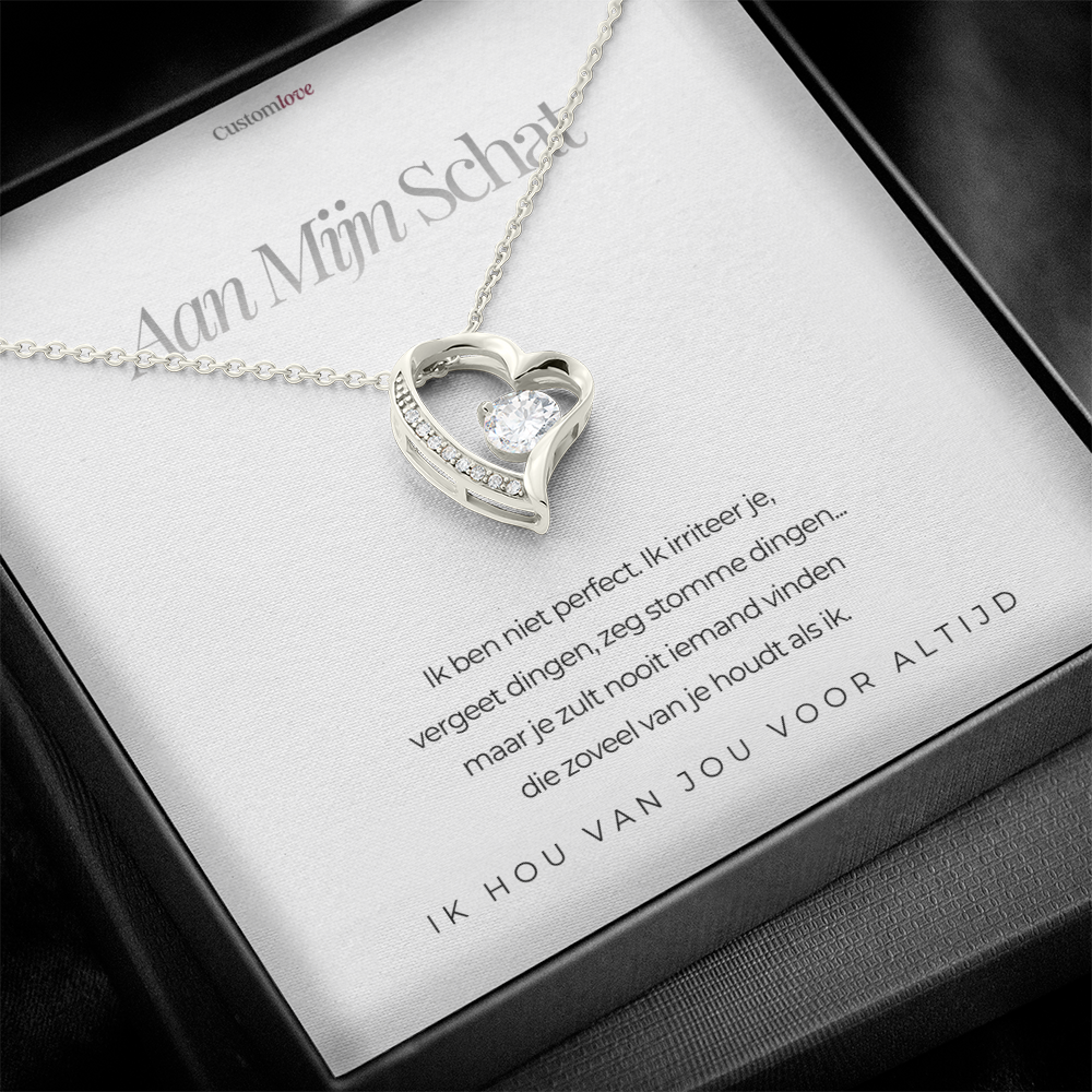 Aan Mijn Schat - Forever Love Ketting
