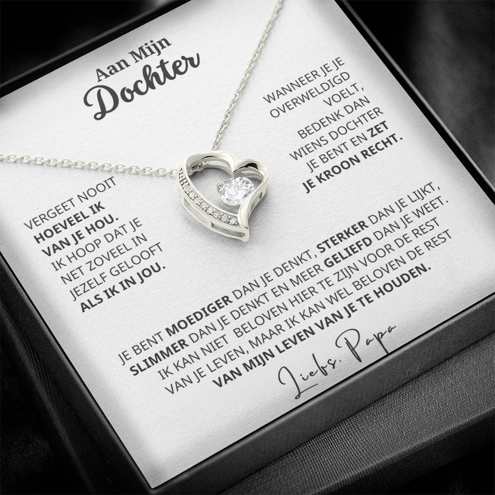 Aan Mijn Dochter - Ik hou voor eeuwig van je - Liefs Papa - CustomLove.nl