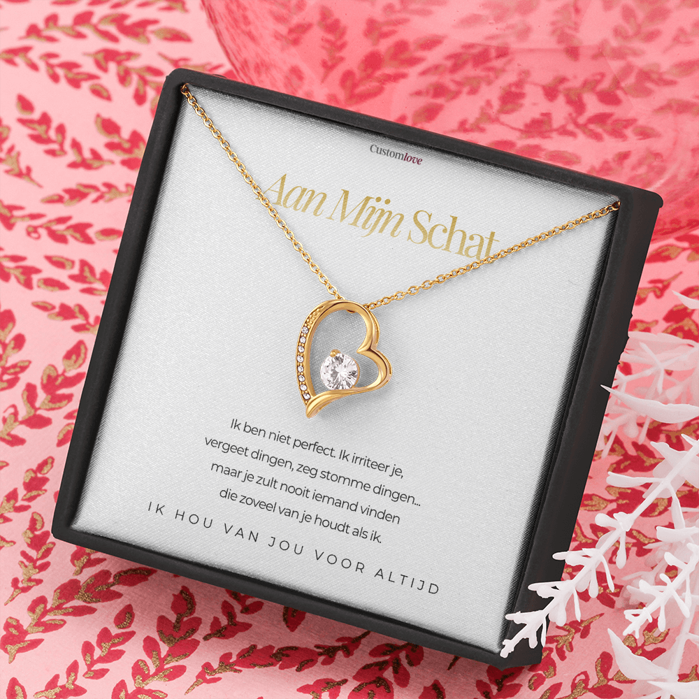 Aan Mijn Schat - Forever Love Ketting
