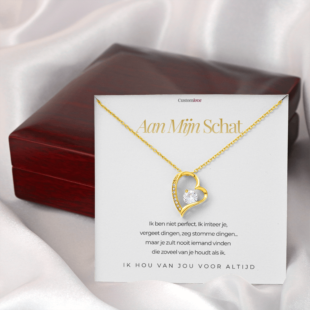 Aan Mijn Schat - Forever Love Ketting