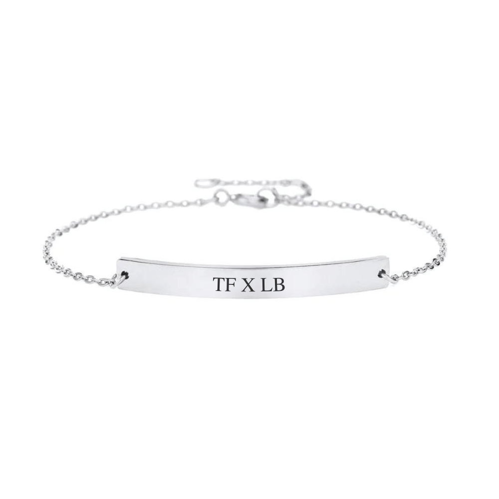 Gegraveerde Dames Armband met Initialen