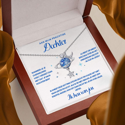 Dochter | Speciale Ster | 925 Sterling Zilver Ketting