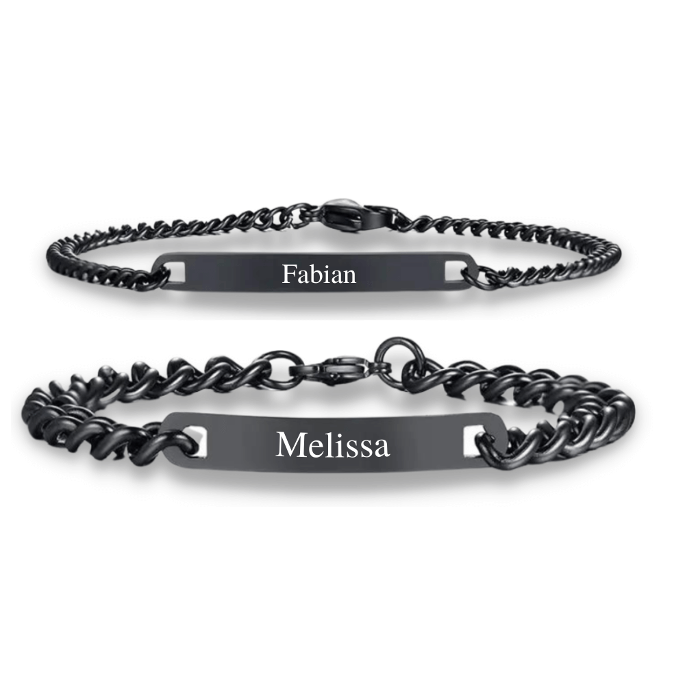 Gepersonaliseerde Armbanden voor Koppels - CustomLove.nl