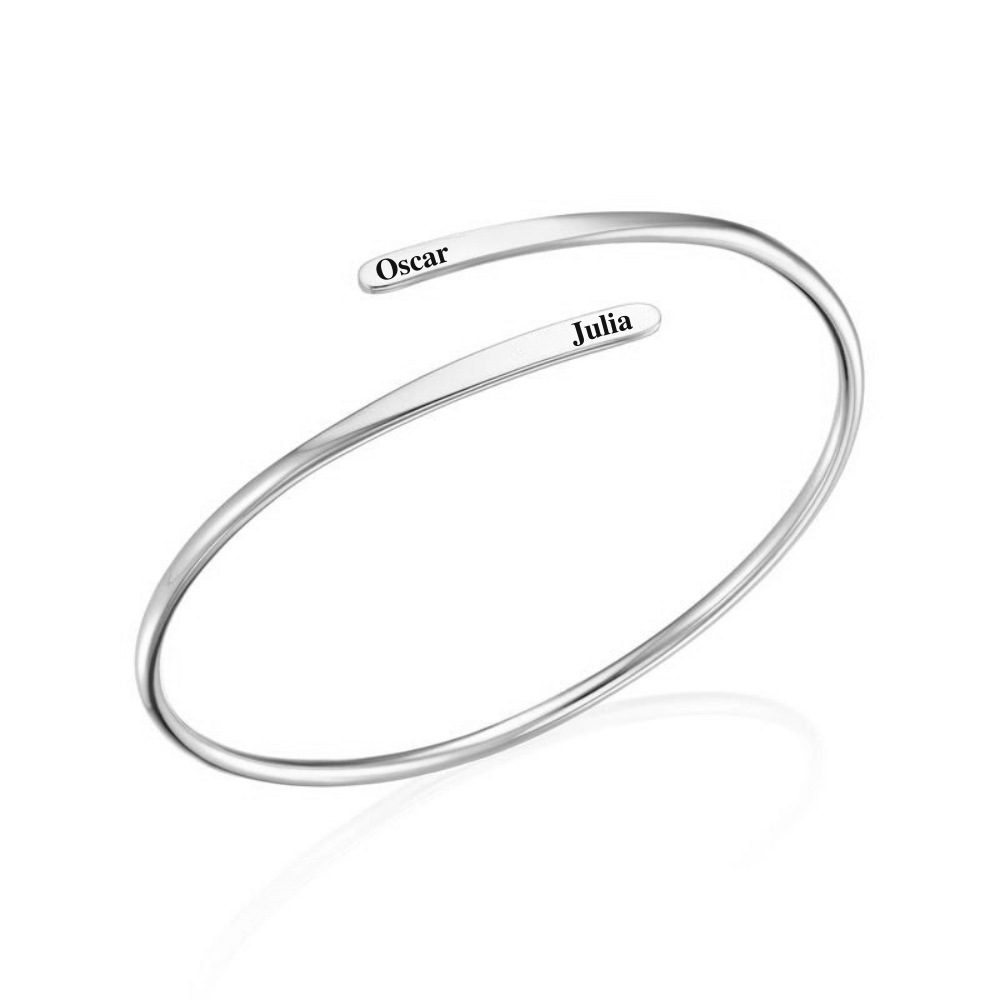 Verstelbare Armband met Gravure - CustomLove.nl